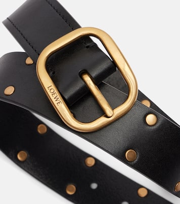 Studded leather belt | Loewe