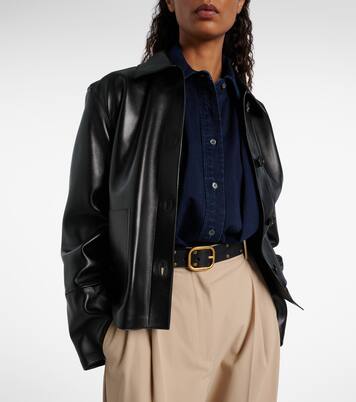 Studded leather belt | Loewe