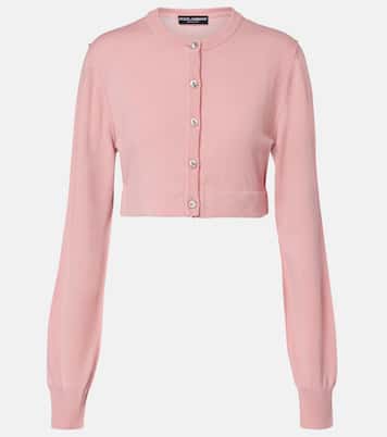 Embellished cashmere-blend cardigan | Dolce&Gabbana