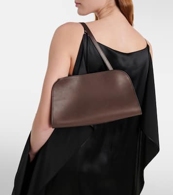 Peggy Small leather clutch | The Row