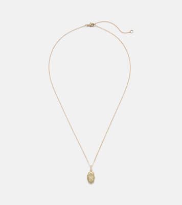 Northern Star 10kt gold necklace with diamond | Stone and Strand
