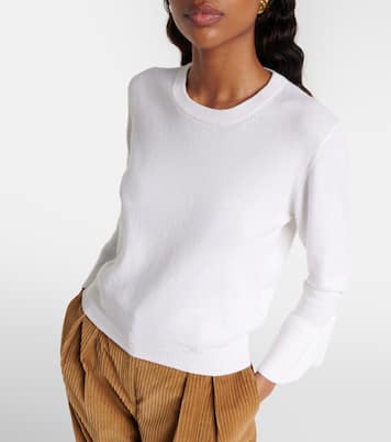 Cotton and cashmere sweater | Jardin des Orangers