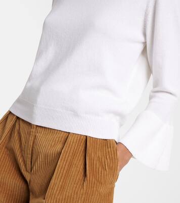 Cotton and cashmere sweater | Jardin des Orangers