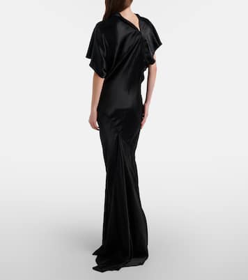 Robe Seb aus Satin | Rick Owens