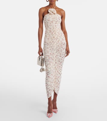 Salones destalonados Begum 95 de charol | Amina Muaddi