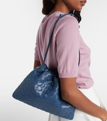 Dustbag Intrecciato Small leather pouch | Bottega Veneta