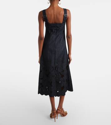 Midikleid Rosaura aus Denim | Veronica Beard