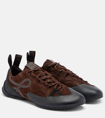Grip Anagram suede sneakers | Loewe