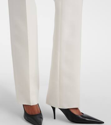 Wool and silk slim pants | Balenciaga