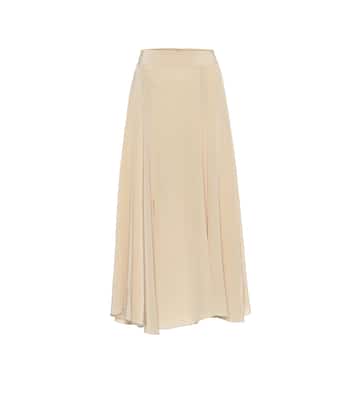 Silk midi skirt | Acne Studios