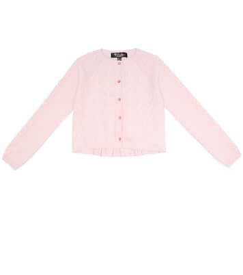 Downy Cables cashmere cardigan | Loro Piana Kids
