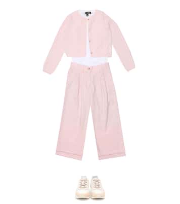 Downy Cables cashmere cardigan | Loro Piana Kids
