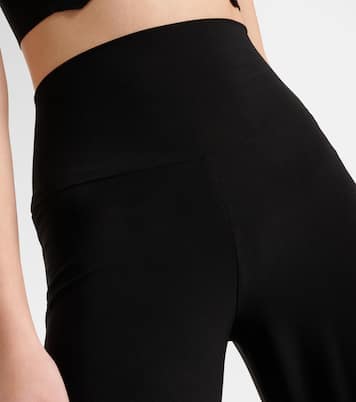 Elephant jersey wide-leg pants | Norma Kamali