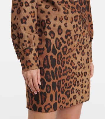 Minikleid aus einem Wollgemisch | Etro