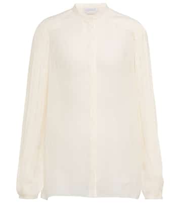 Bluse Anni aus Leinen und Seide | Gabriela Hearst