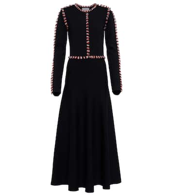 Robe longue Vez en laine et soie | Gabriela Hearst