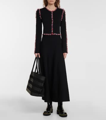 Robe longue Vez en laine et soie | Gabriela Hearst
