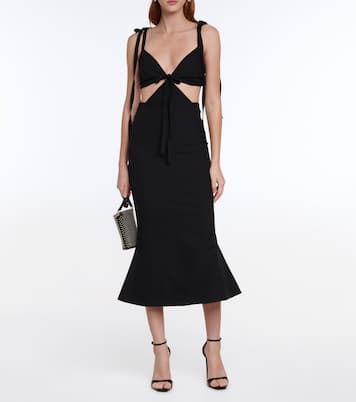 Midikleid mit Cut-outs | Christopher Kane