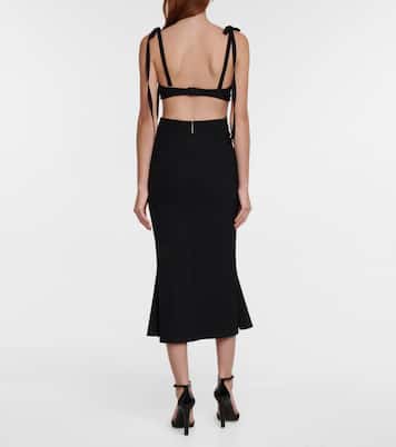 Midikleid mit Cut-outs | Christopher Kane