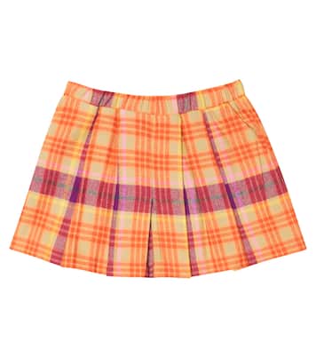 Checked cotton skort | Paade Mode