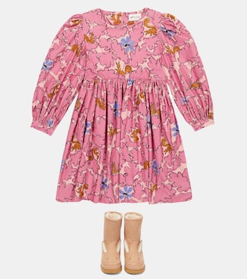 Radar Squirrel printed cotton dress | Morley