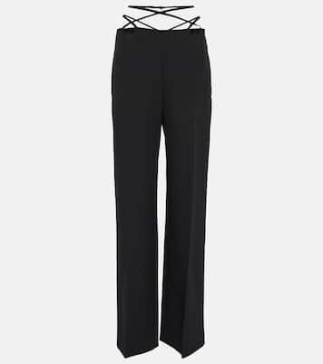 Pantalon droit en laine mélangée | Dion Lee