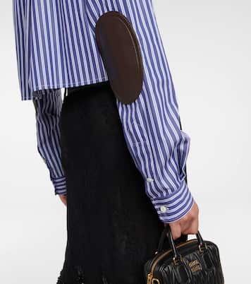 Cropped-Hemd aus Baumwolle | Miu Miu