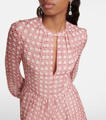 Silk georgette minidress | Giambattista Valli
