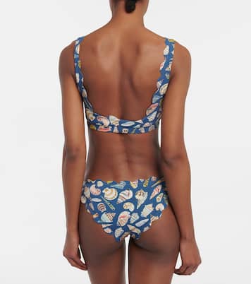 Antibes printed bikini bottoms | Marysia