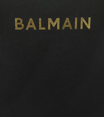 Sudadera de algodón con logo | Balmain Kids