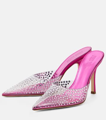 Mules Hollywood de PVC adornadas | Paris Texas