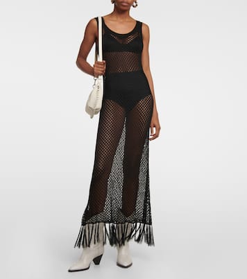 Emma fringed maxi dress | Dodo Bar Or