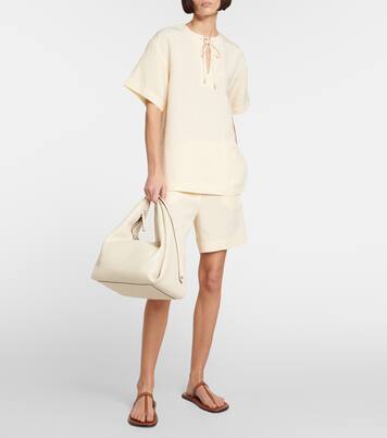 Tailored drawstring shorts | Toteme