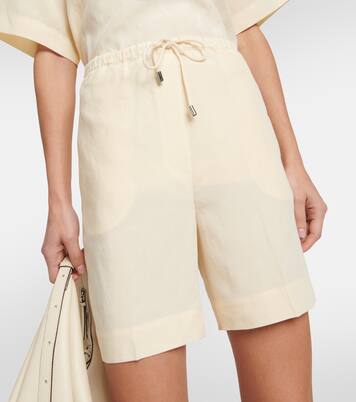 Tailored drawstring shorts | Toteme