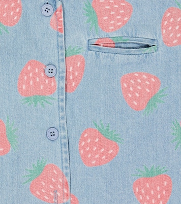 Printed denim shirt | Jellymallow