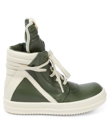 Sneakers alte Geobasket in pelle | Rick Owens Kids