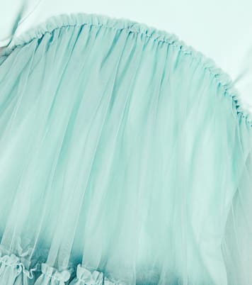 Vestido de tul a capas | Caroline Bosmans