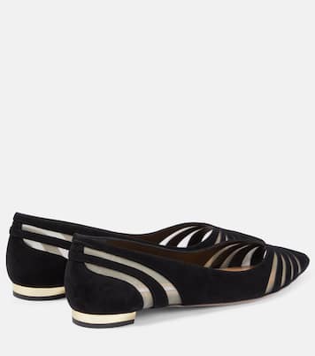 Ballerine The Spy in suede | Aquazzura