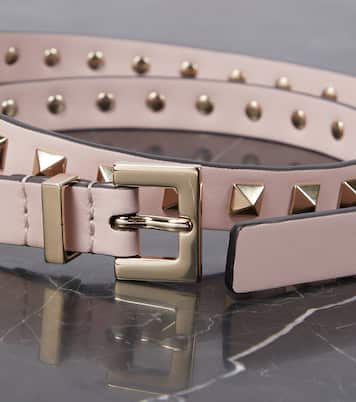 Gürtel Rockstud aus Leder | Valentino Garavani