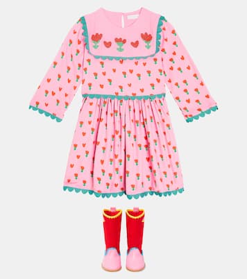 Abito in jersey con stampa | Stella McCartney Kids
