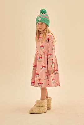 Bedrucktes Kleid aus Baumwoll-Jersey | Jellymallow