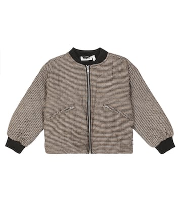 Hanne checked bomber jacket | Molo