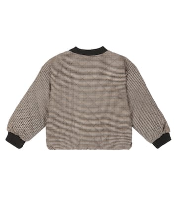 Hanne checked bomber jacket | Molo