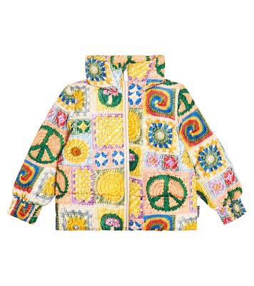Wattierte Jacke Hally aus Häkelstrick | Molo