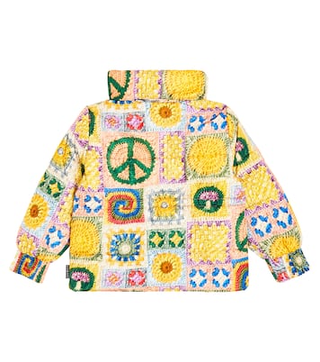 Wattierte Jacke Hally aus Häkelstrick | Molo