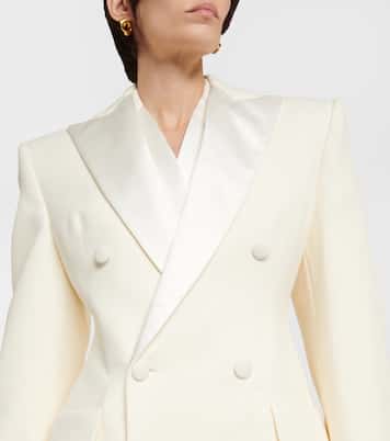 Double-breasted wool coat | Wardrobe.NYC