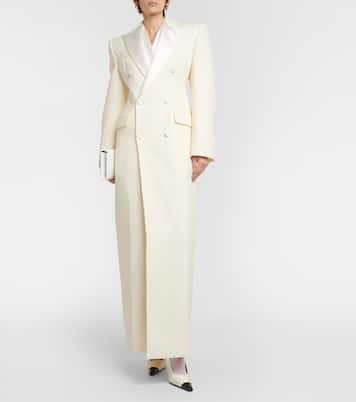 Double-breasted wool coat | Wardrobe.NYC