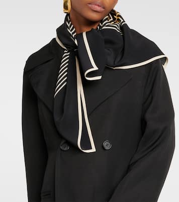 Foulard in seta con stampa | Toteme