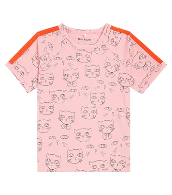 Camiseta Cathlethes de mezcla de algodón | Mini Rodini
