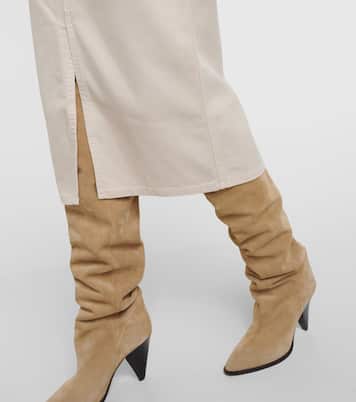 Tilauria denim midi skirt | Isabel Marant